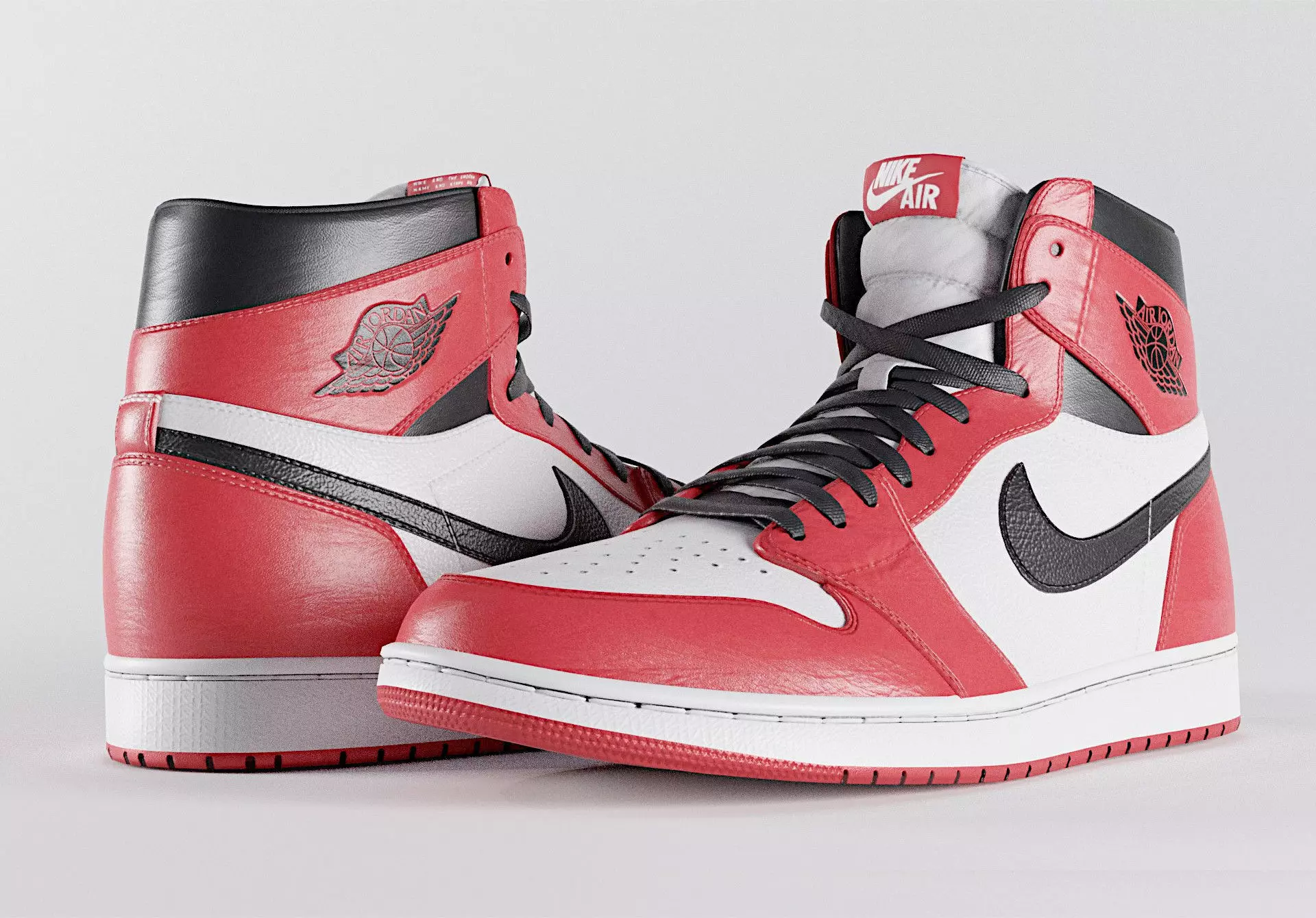 Air Jordan 1 Variety Pack  Low-poly 3D model_0