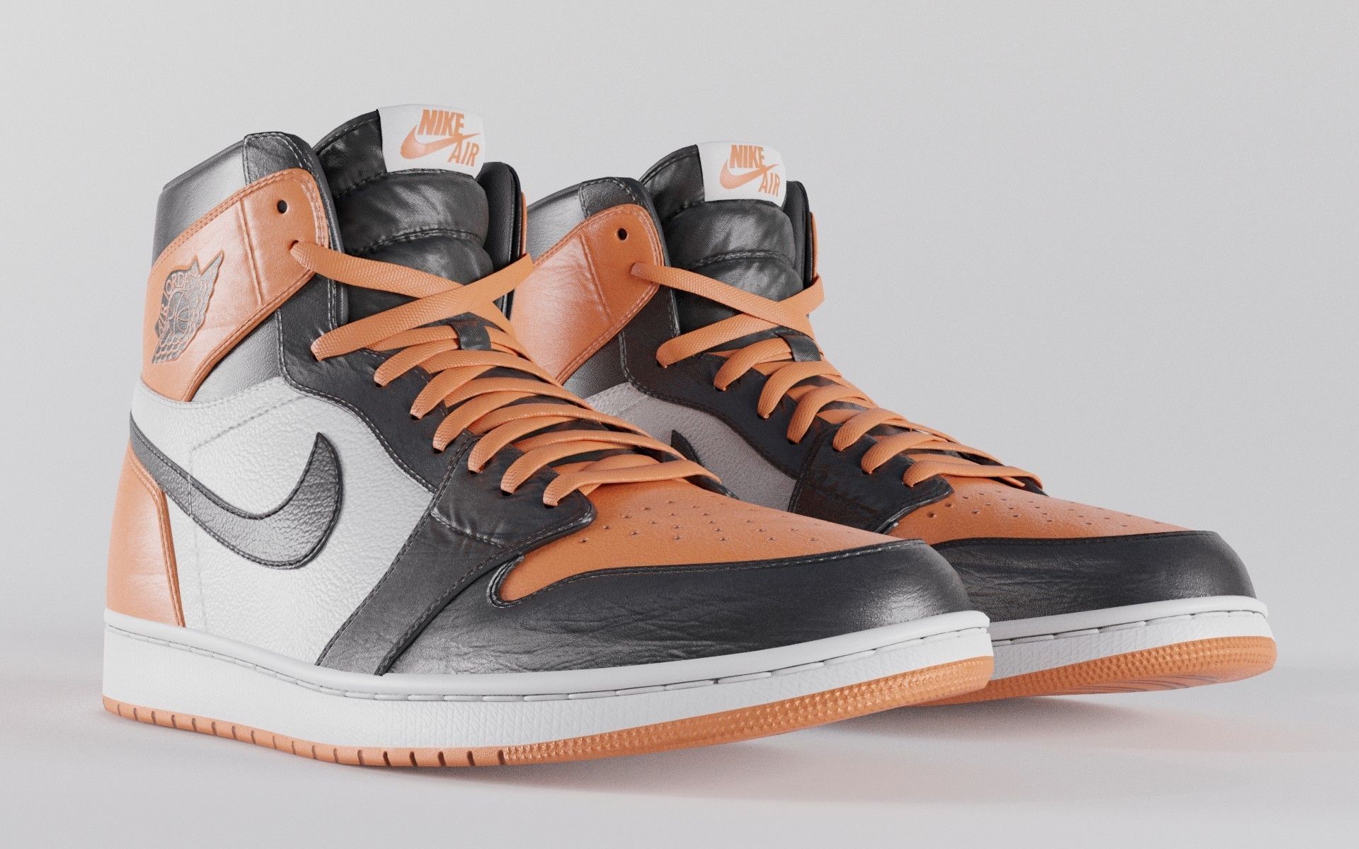 Air Jordan 1 Variety Pack  Low-poly 3D model_33