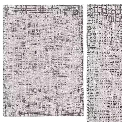 RAHIMA HAND-KNOTTED FLATWEAVE WOOL RUG