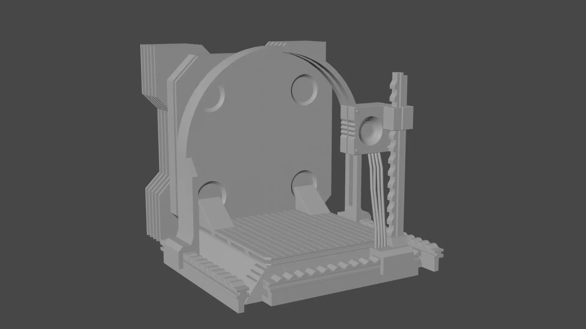 torture table 3D model_0