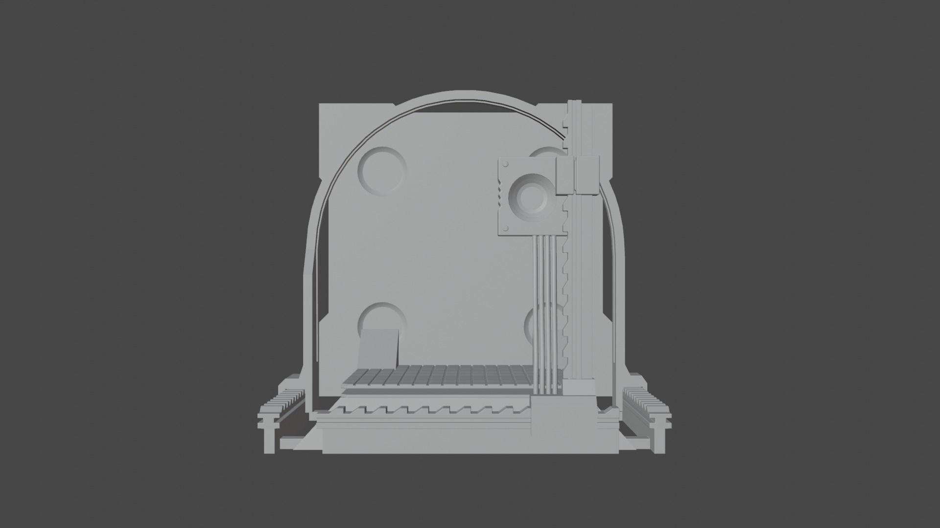 torture table 3D model_2