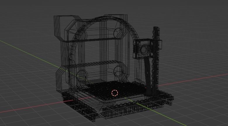 torture table 3D model_1