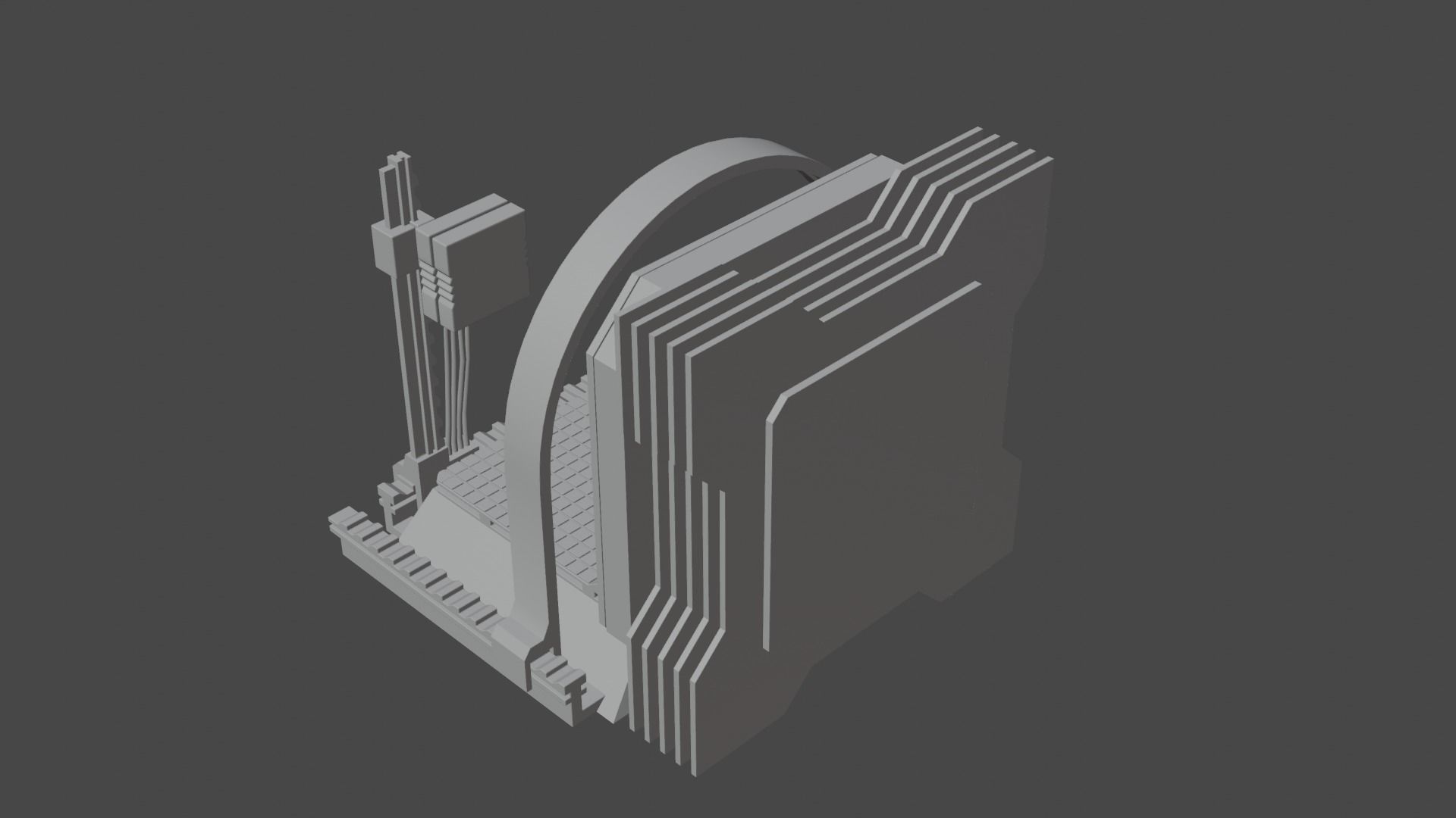 torture table 3D model_4