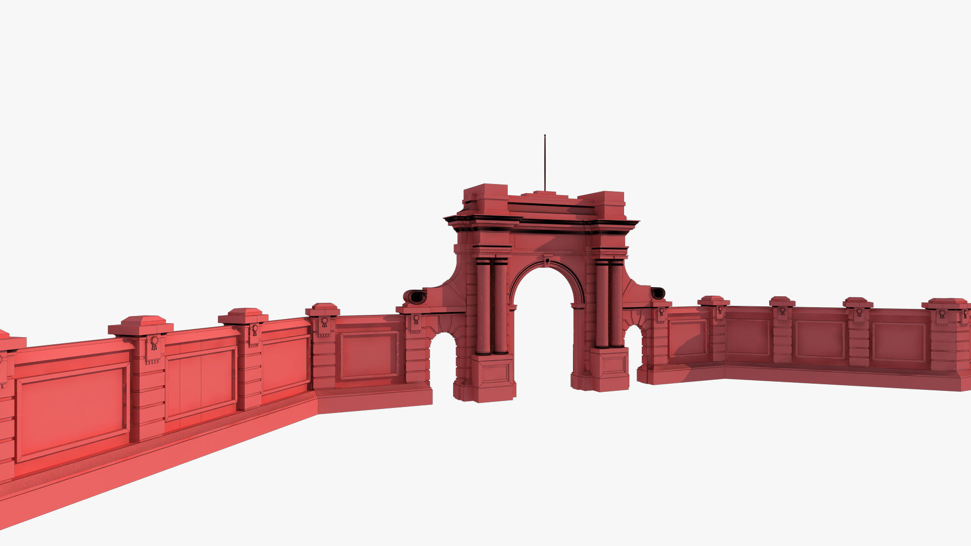 Architecture of Tsinghua University 3D model_2