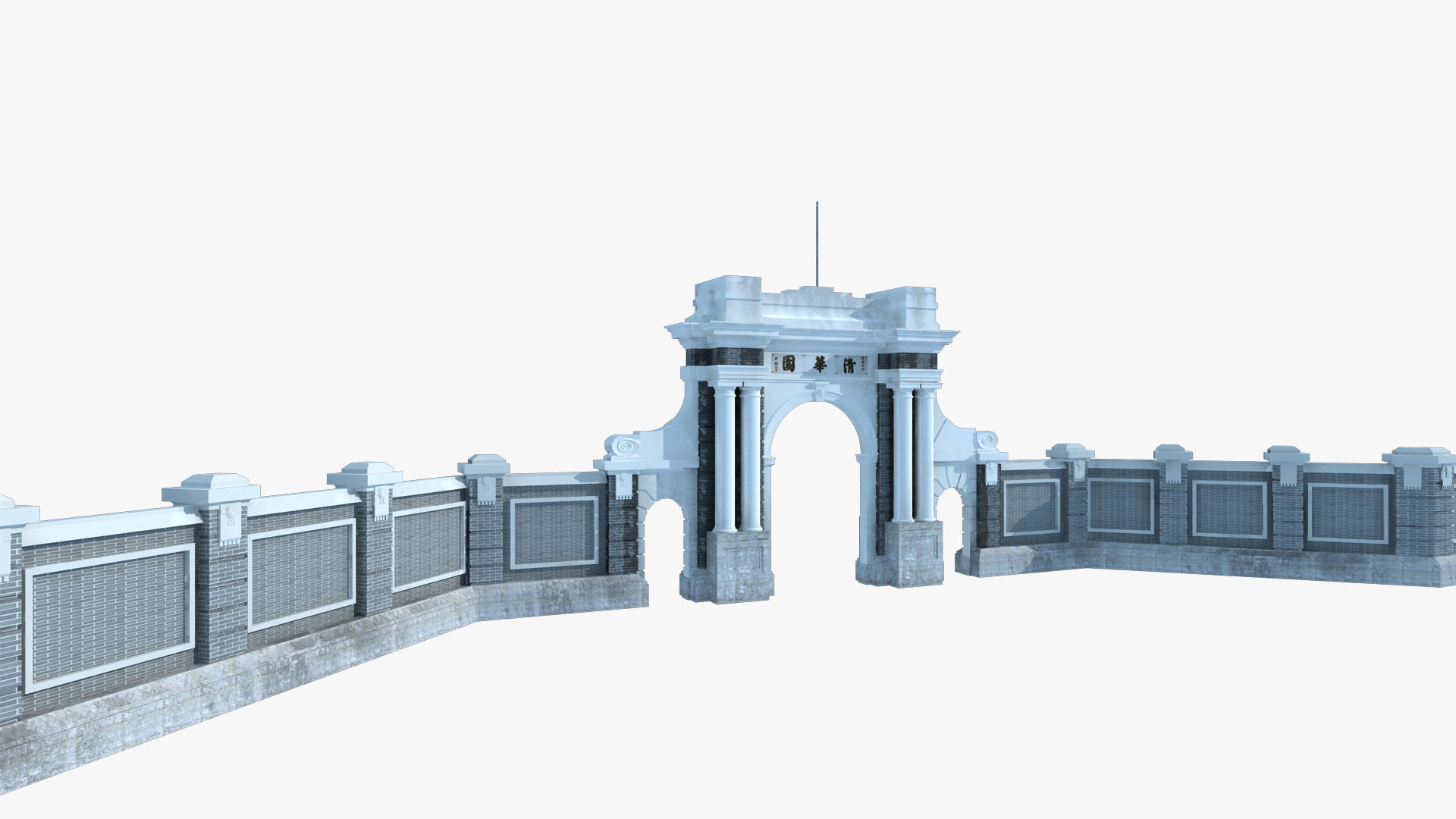 Architecture of Tsinghua University 3D model_1