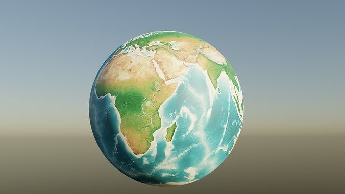 The Planet Earth  3D model
