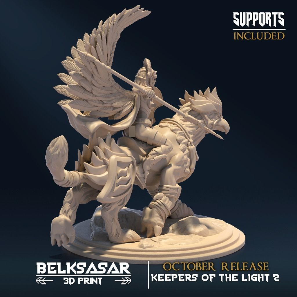 Inquisitor of Justice B Nude and Normal 3D print model_3