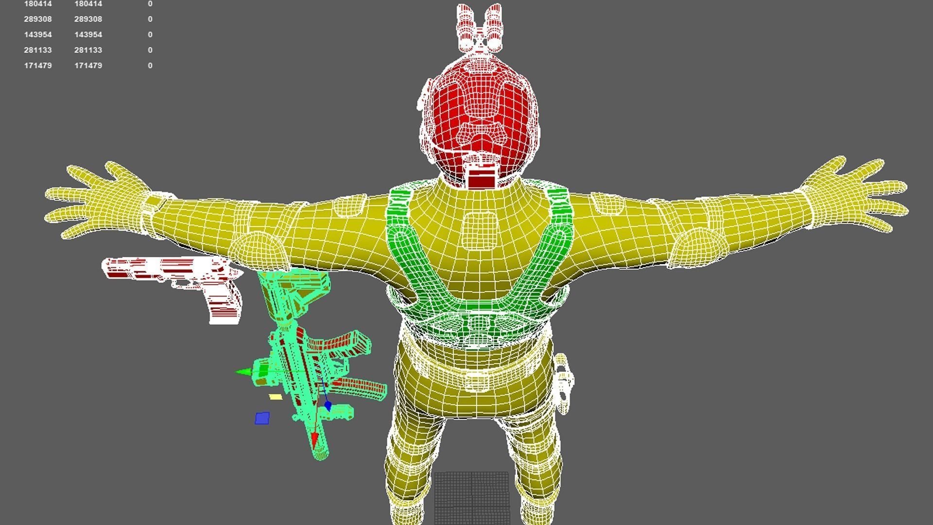 Special Force   Low-poly 3D model_17