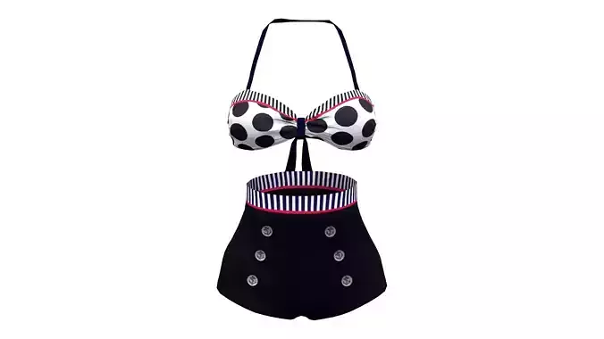 High Waist Bikini Swimsuit