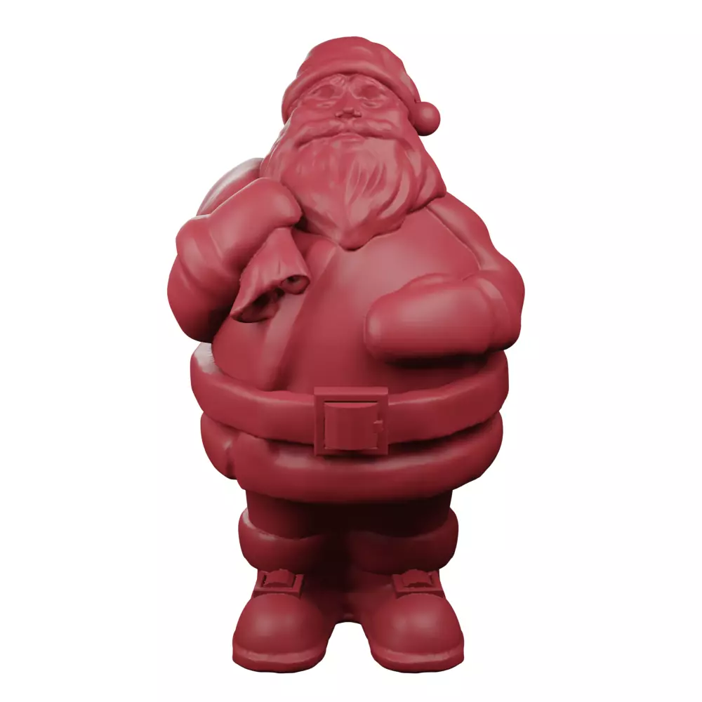 Santa Claus Pere Noel 3D print model_0