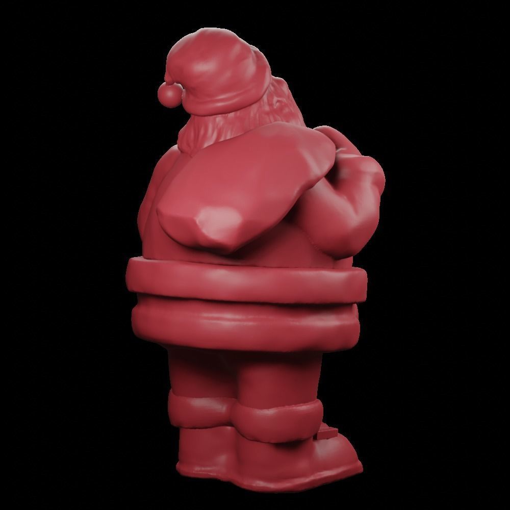 Santa Claus Pere Noel 3D print model_3