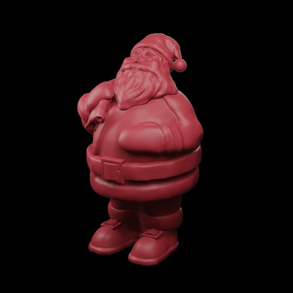 Santa Claus Pere Noel 3D print model_2