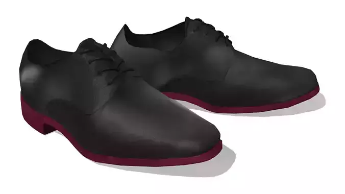 Black Formal Lace Up Shoes