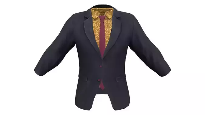 Men Snatch Felt Shirt Tie Waist Coat