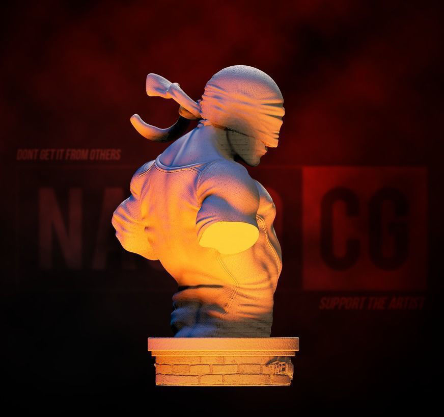 Fan Art - Daredevil Vigilante version - Bust 3D print model_3