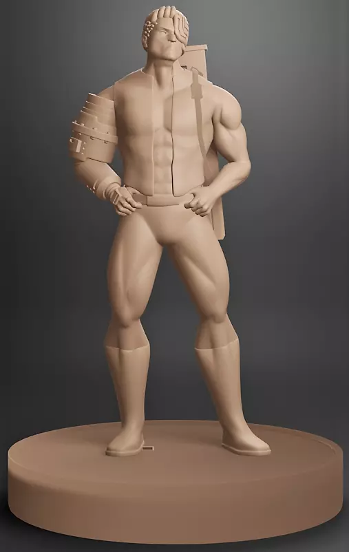  Human Droid Gen XY 3D print model_0