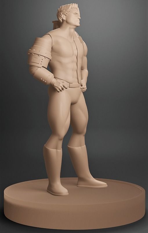  Human Droid Gen XY 3D print model_2