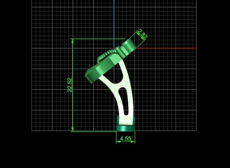cufflinks anchor 730 3D print model_29