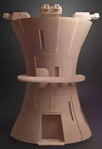 Metal Base 3D print model