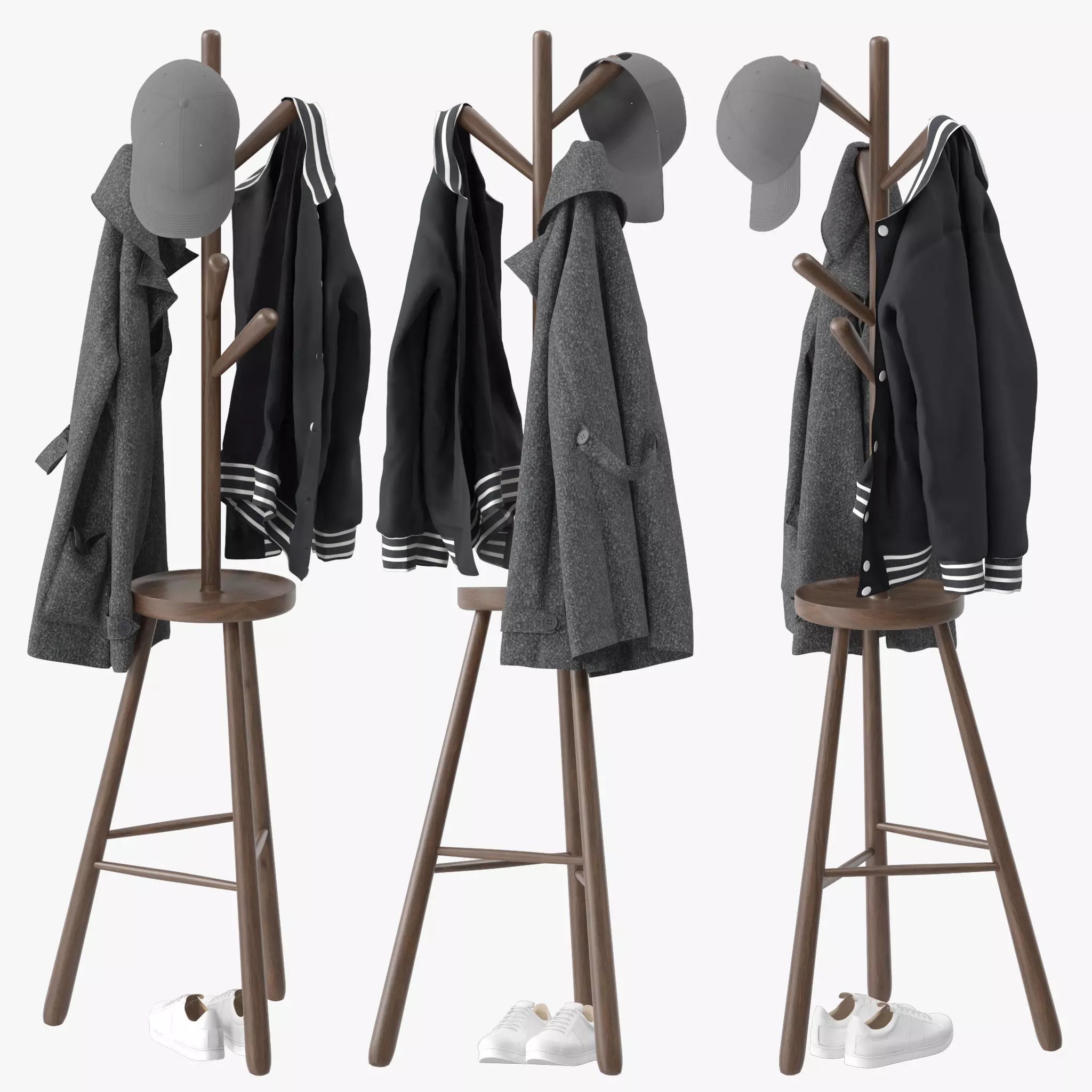 Twiggy Caot Rack 3D model