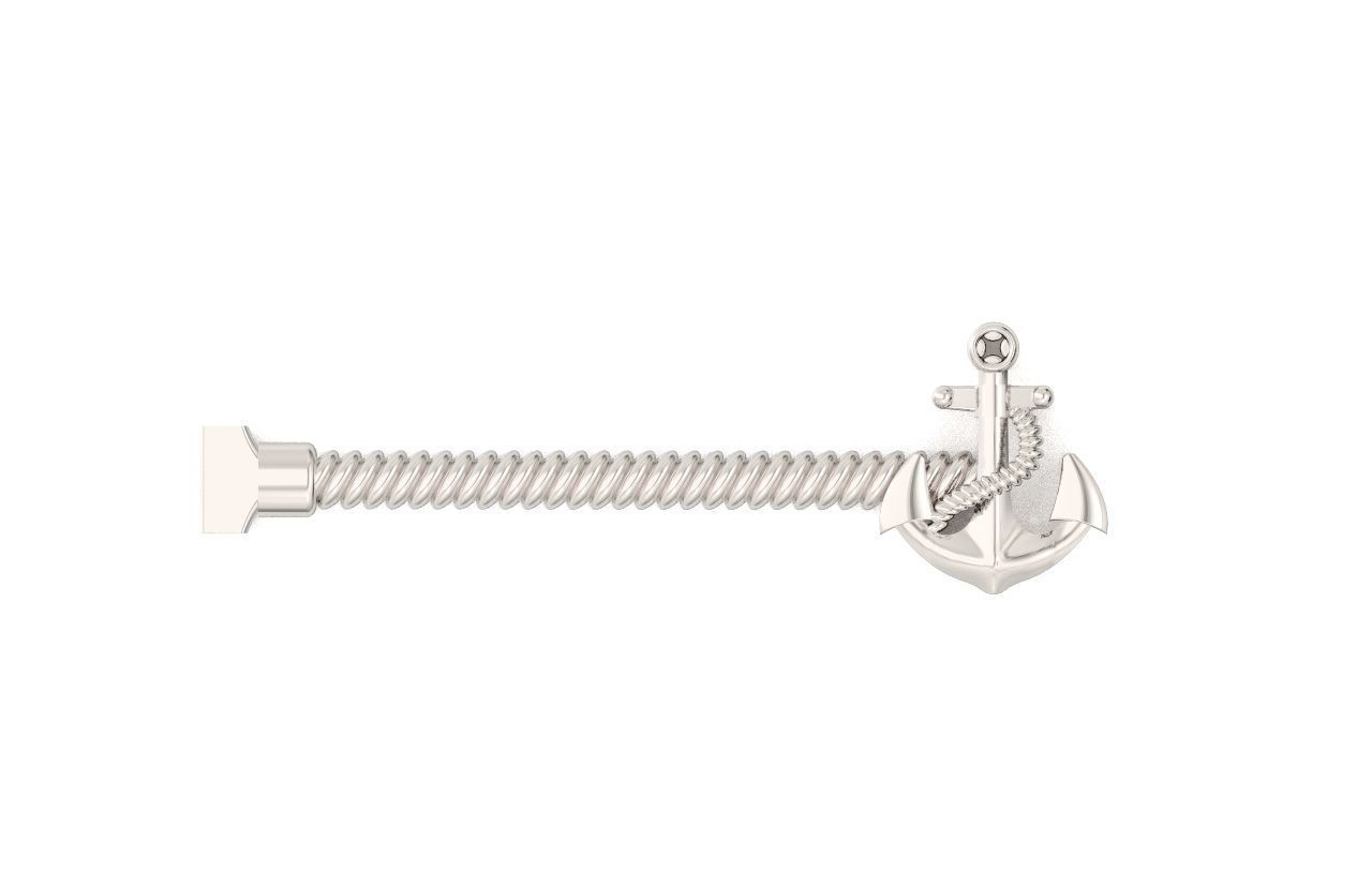 Tie clip bars anchor 730 3D print model_23
