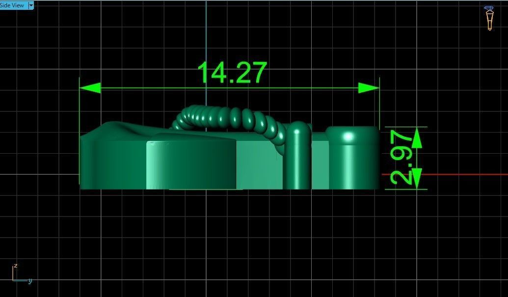 Tie clip bars anchor 730 3D print model_27