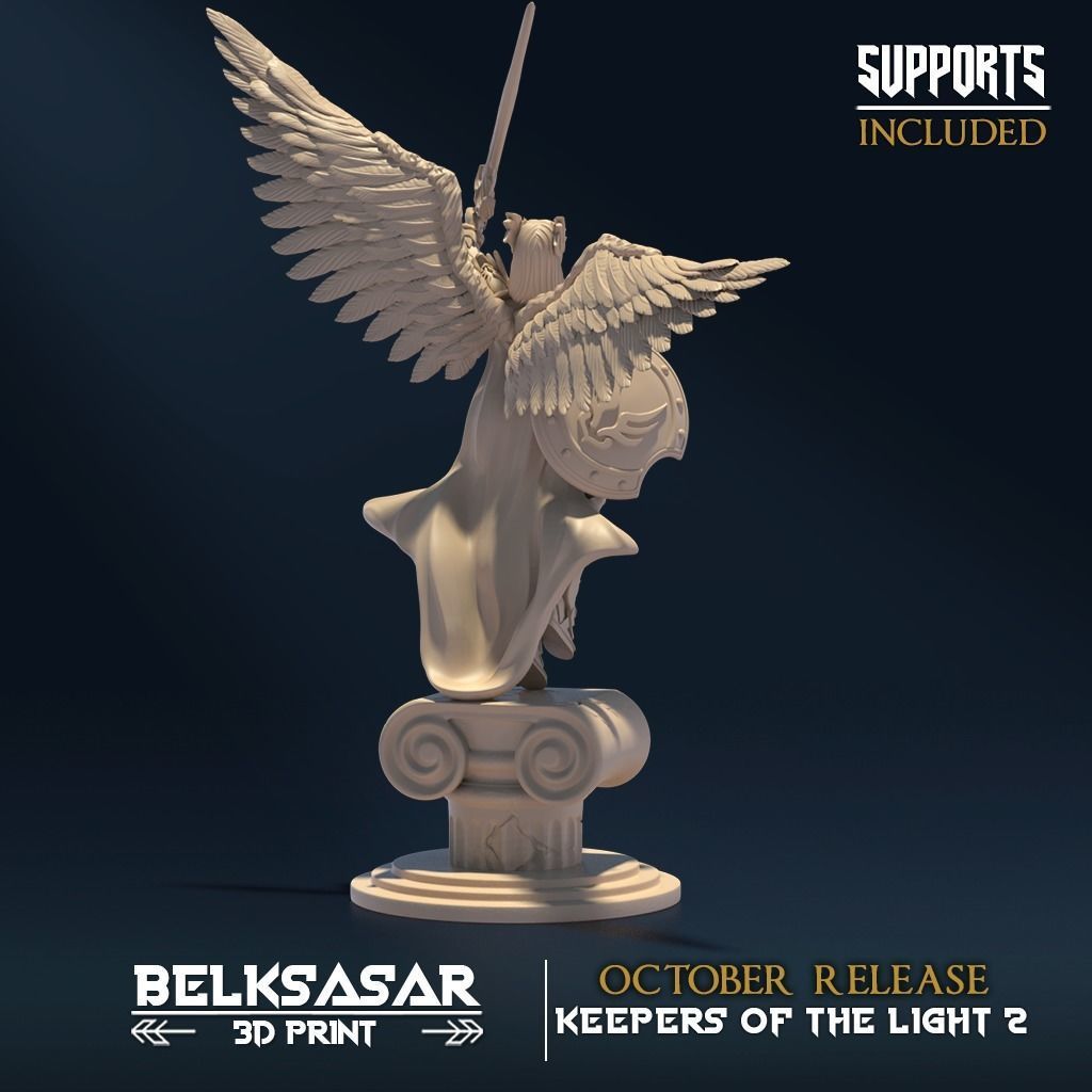 Keeper of Justice C Nude and Normal 3D print model_1