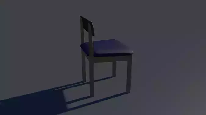 Japanese style wooden chair