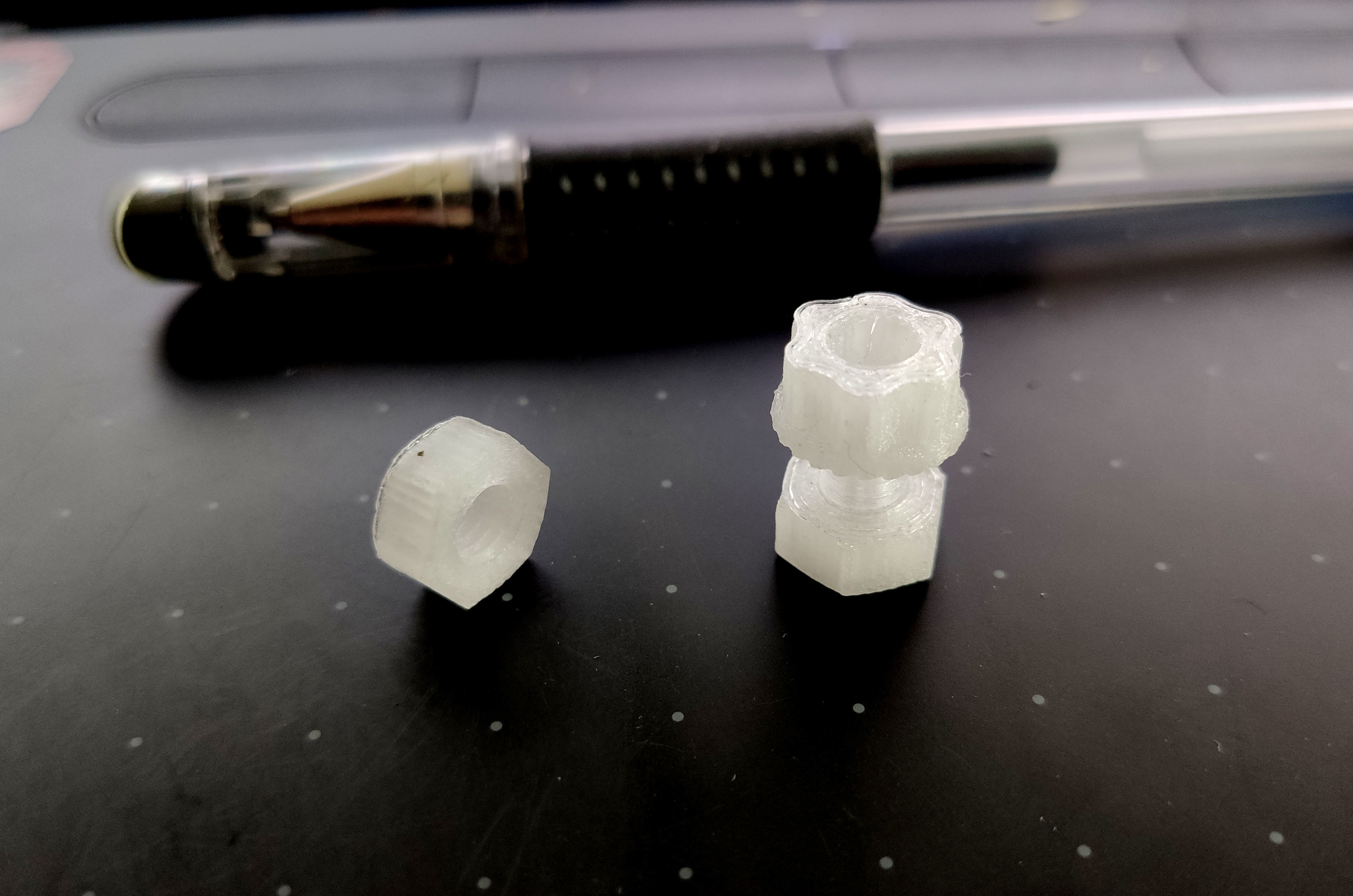 M6 flange face socket head cap screw  printable fusion  model 3D print model_1
