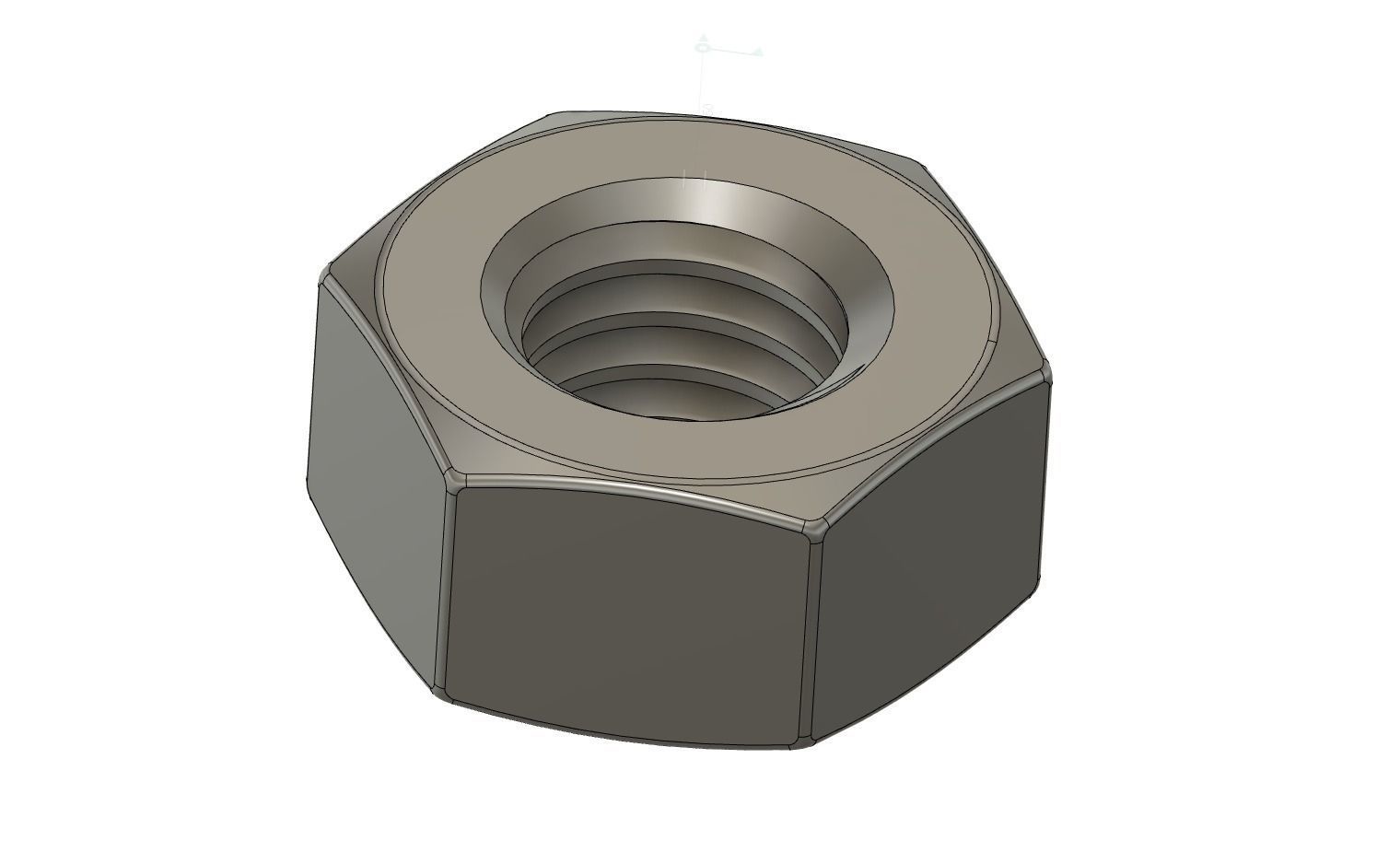 M6 flange face socket head cap screw  printable fusion  model 3D print model_13