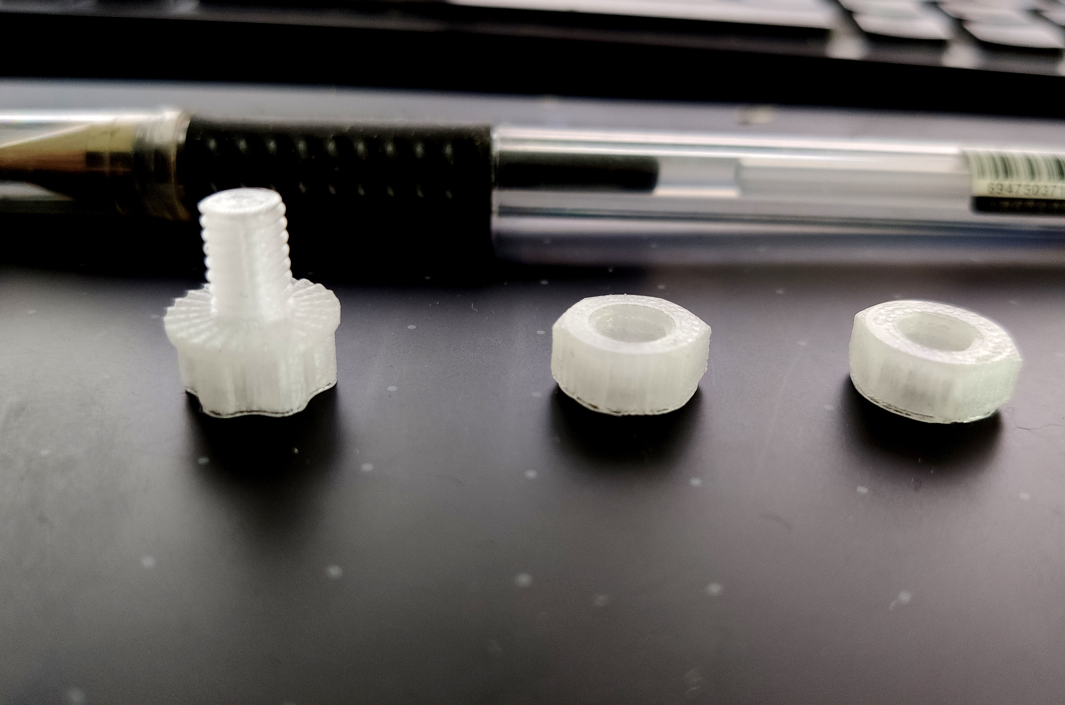 M6 flange face socket head cap screw  printable fusion  model 3D print model_3