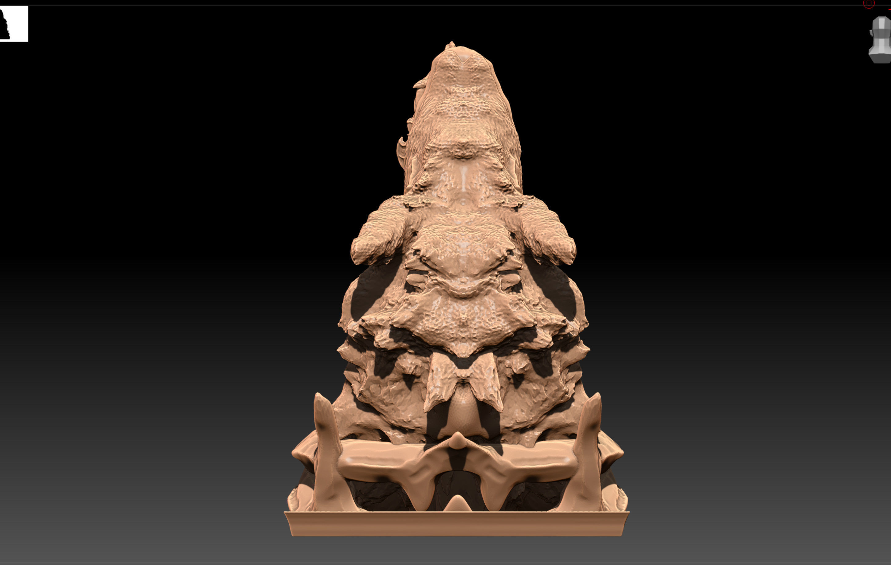 League of Legends LoL God King Garen vs God King Darius 3D print model_7