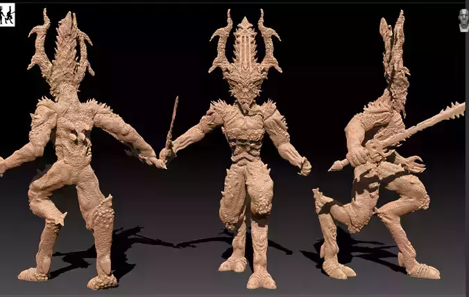 Demon Bloodletter 3D print model