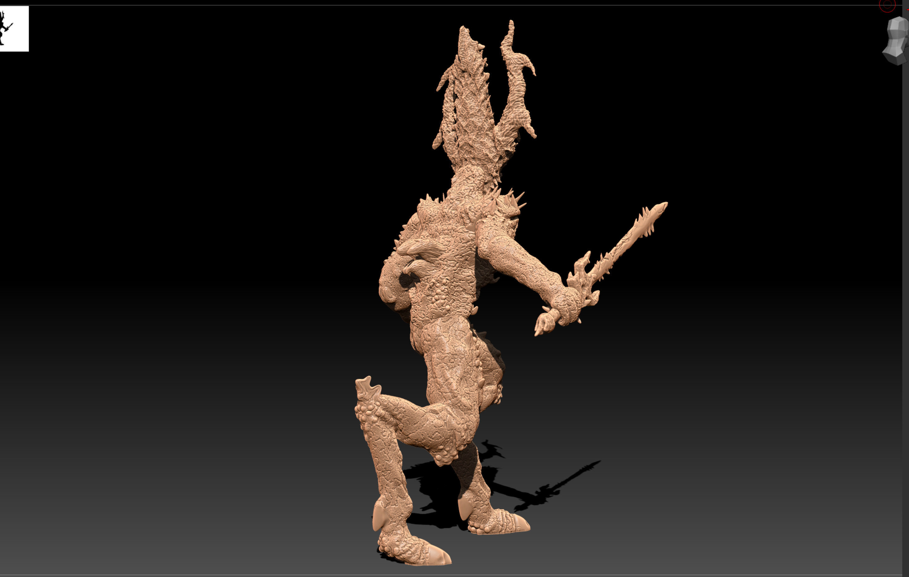 Demon Bloodletter 3D print model_7