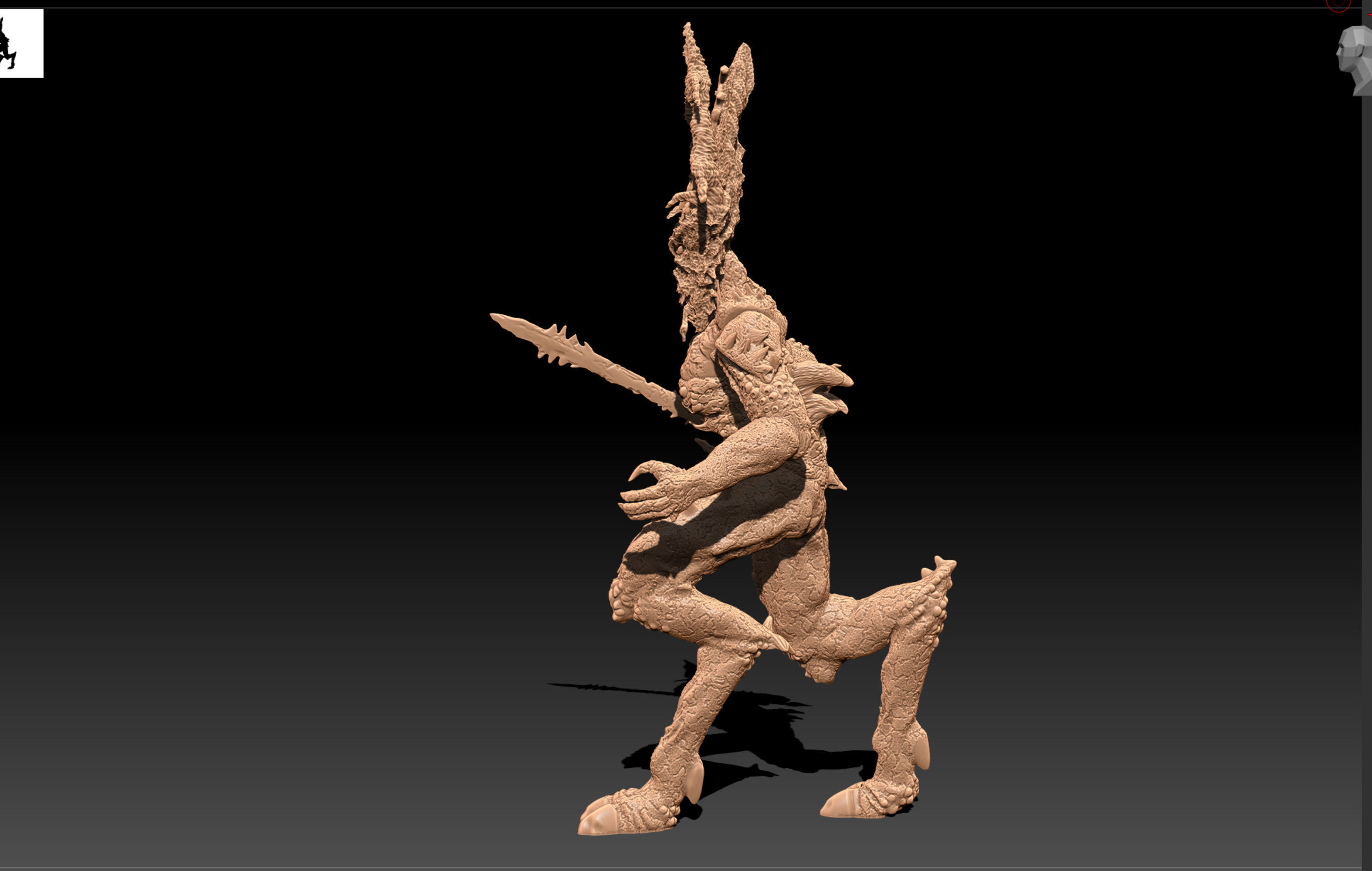 Demon Bloodletter 3D print model_4