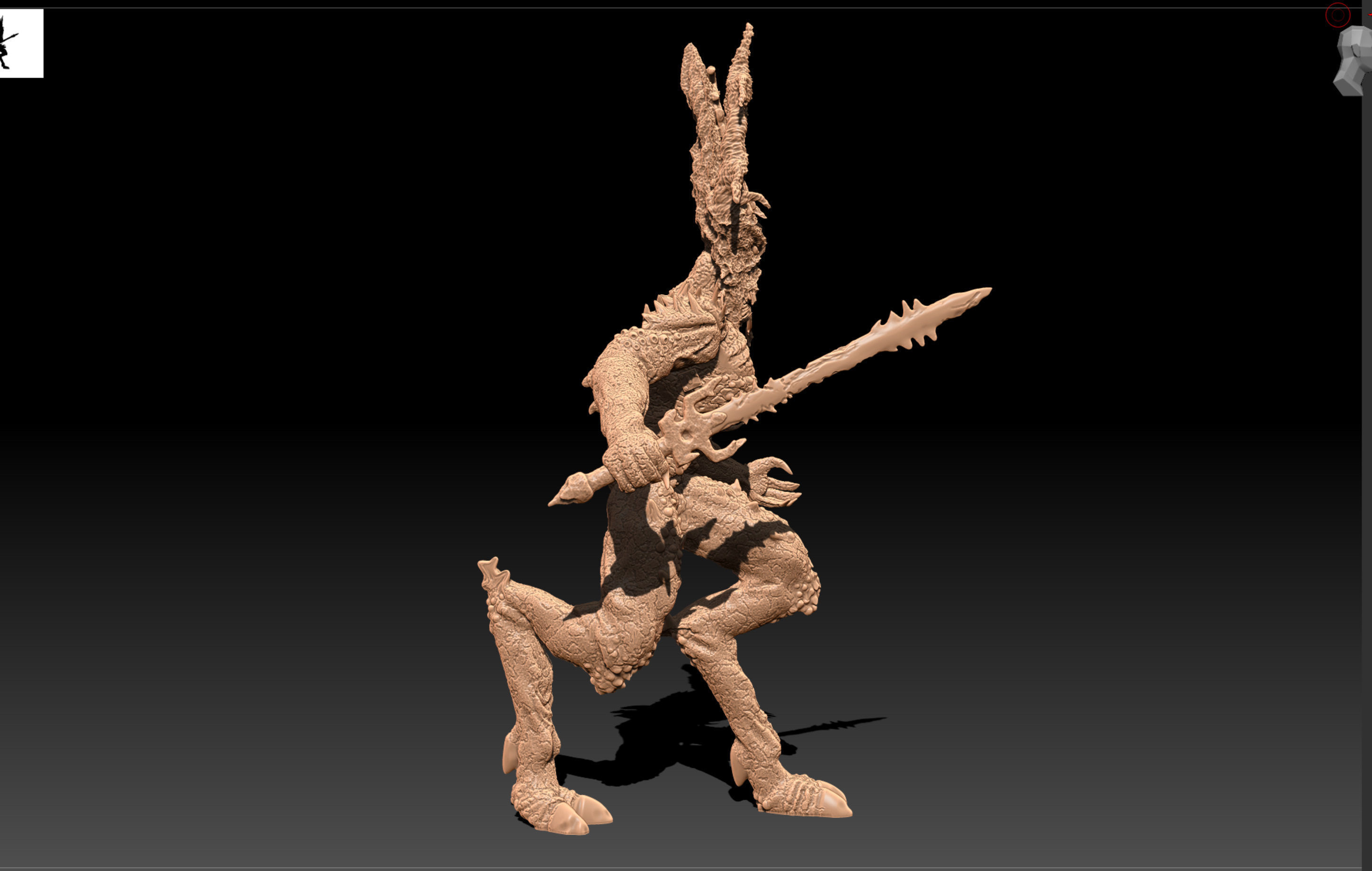 Demon Bloodletter 3D print model_8