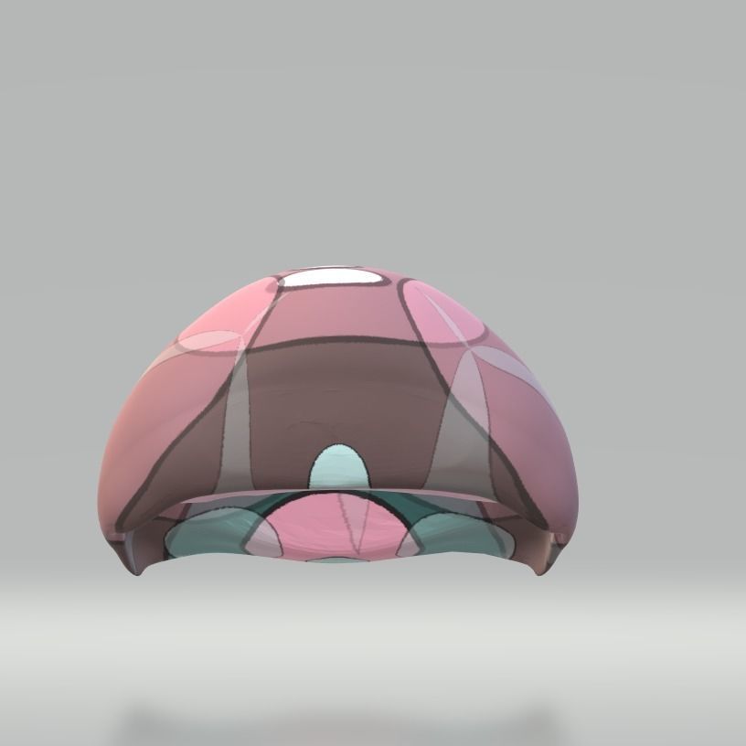  60s style BUBBLE SOFA  3D model_4