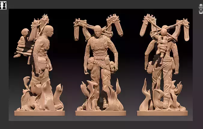 Outriders Moloch 3D print model