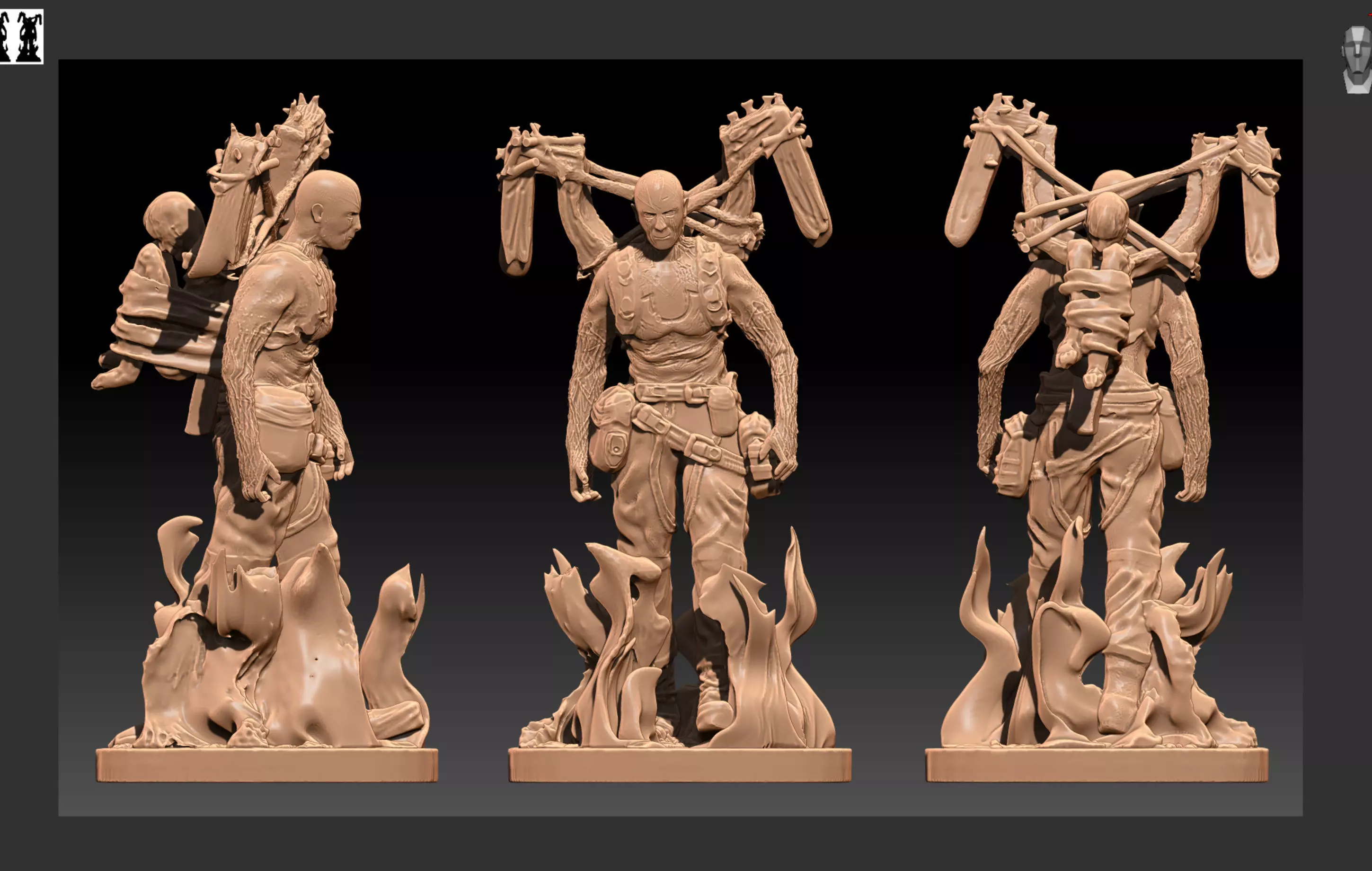 Outriders Moloch 3D print model_0