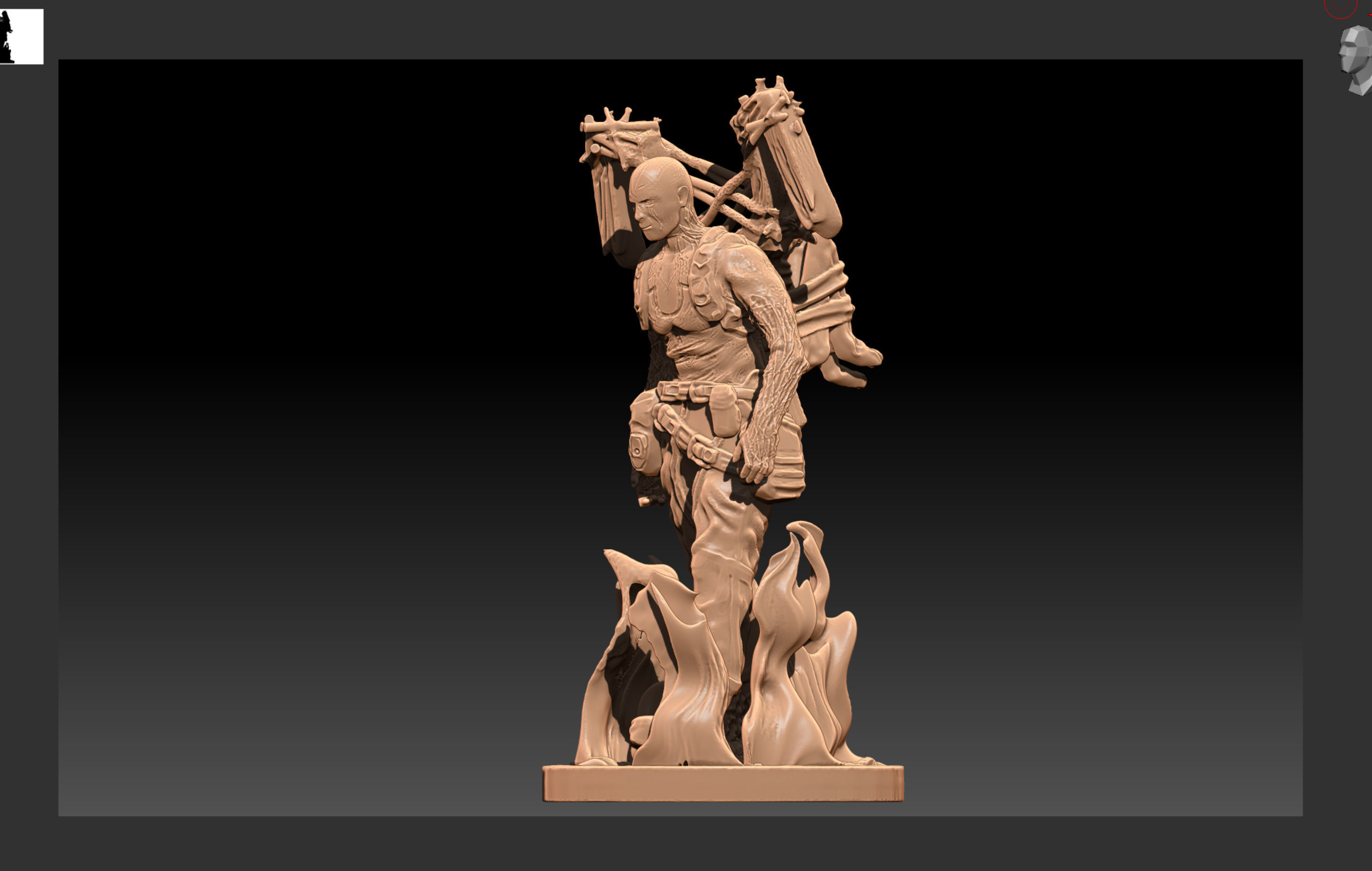 Outriders Moloch 3D print model_2