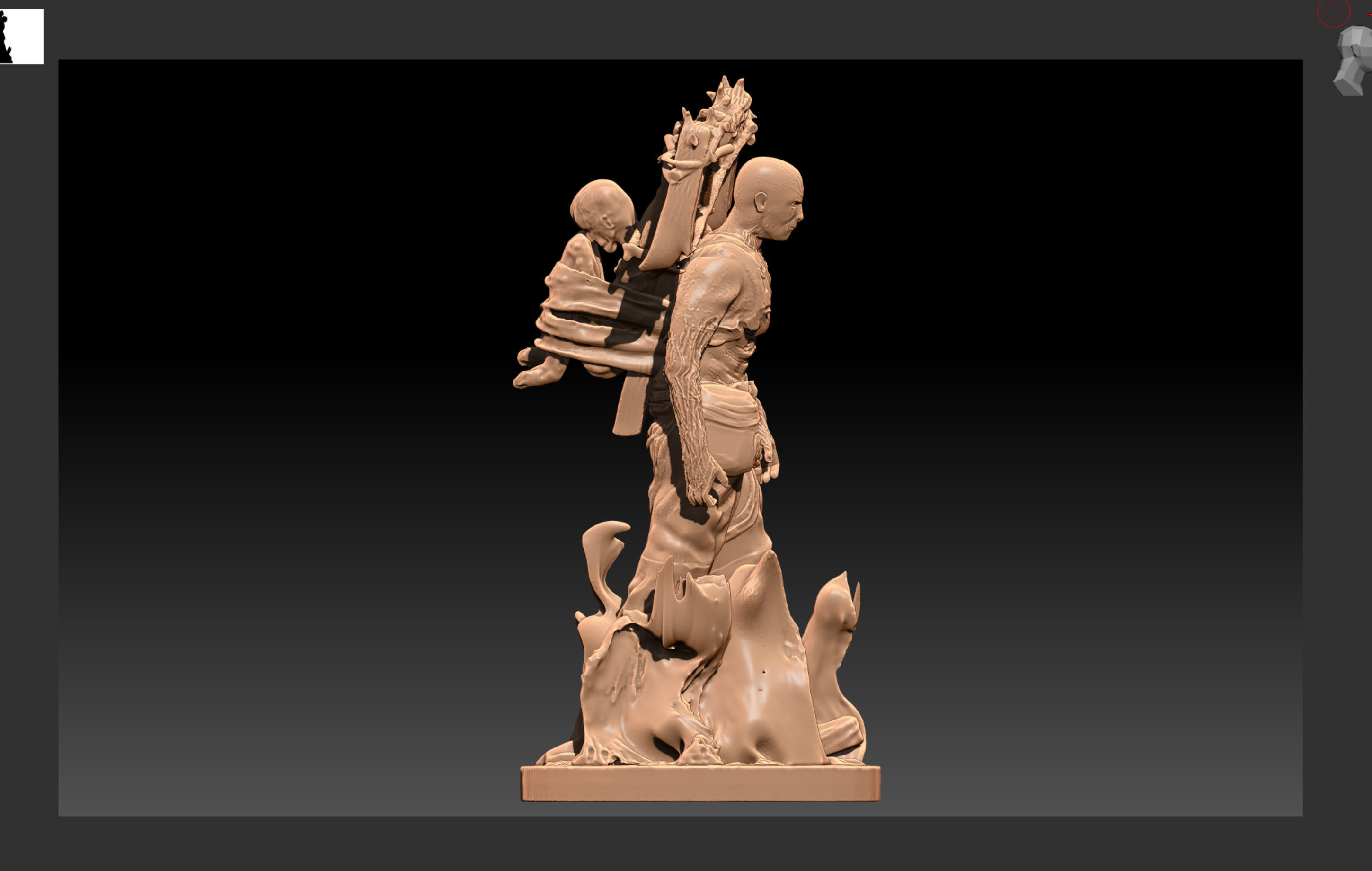 Outriders Moloch 3D print model_7