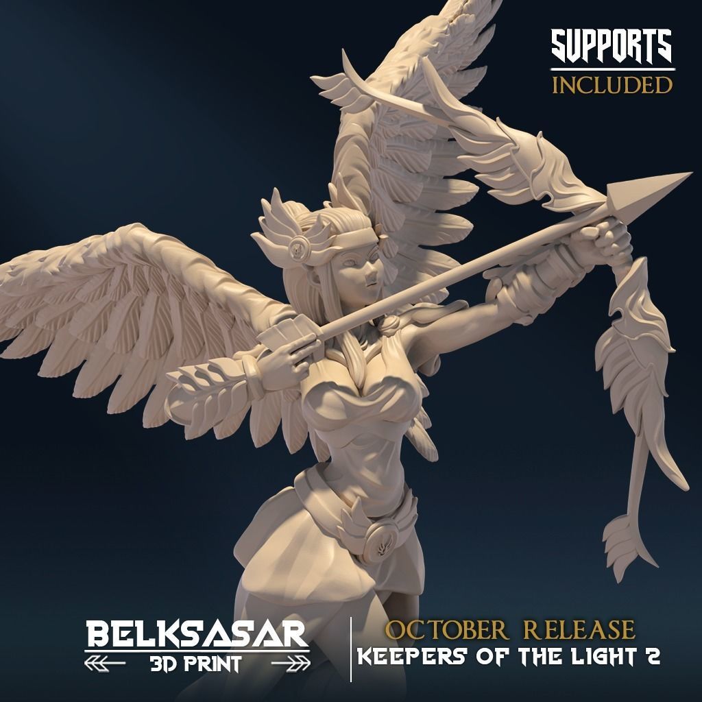 Watcher of Justice A Nude and Normal 3D print model_6