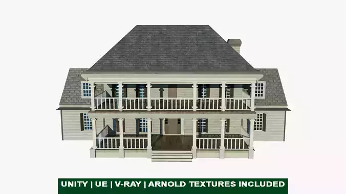 House06 All PBR Unity UE Textures Included