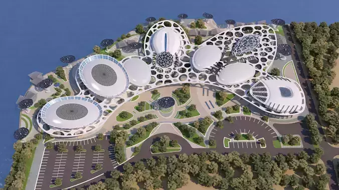 0028 - Marine Research Center - 2021 - 02 - 2D Plans - 3D Files 3D model