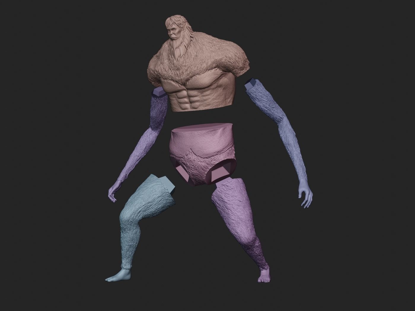 Beast Titan 3D print model_15