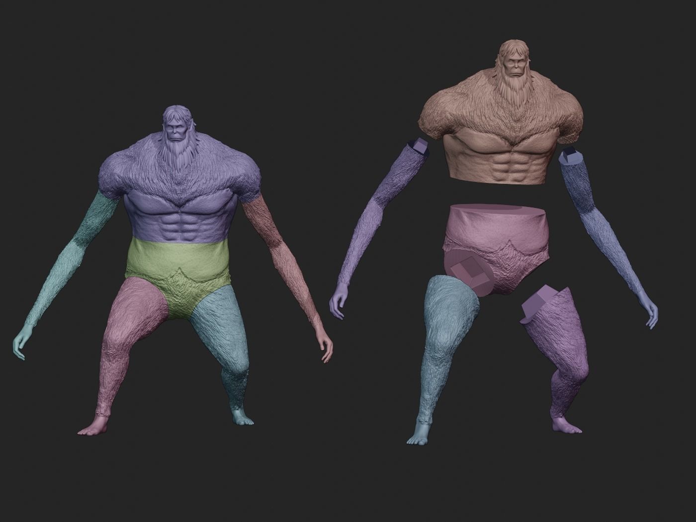 Beast Titan 3D print model_12