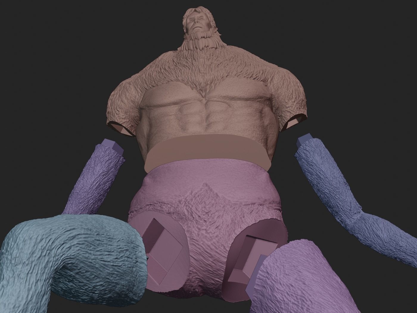 Beast Titan 3D print model_14