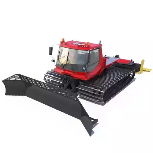 Snowcat PistenBully 600 3D model
