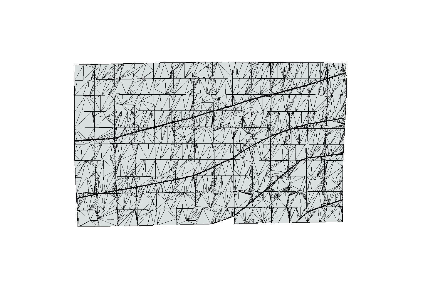 Uffington White Horse Low-poly 3D model_5