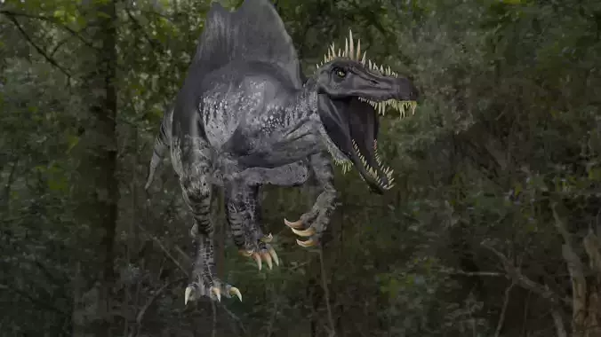 Spinosaurus from Monsters Resurrected  3D model